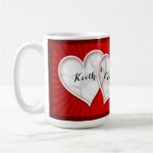 カスタマイズ可能なSweetheartのマグカップ – 15オンス。マグ コーヒーマグカップ (左)