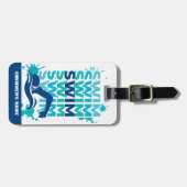 カスタマイズ可能なSWIMアスリートのバッグラベル ラゲッジタグ (正面横)