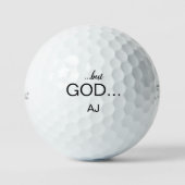 カスタマイズ可能なTitleistのクリスチャングッズ ゴルフボール (正面)