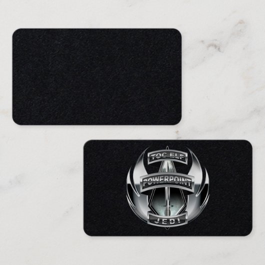 カスタマイズ可能なTOC小妖精や小人名刺 名刺 (正面/裏面)