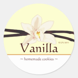 カスタマイズ可能なVanillaシール ラウンドシール