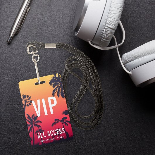 カスタマイズ可能なVIPオールアクセスコンサート バッジ