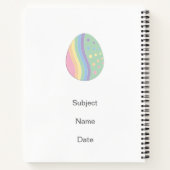 カスタマイズ可能なWaves of Delight (Fusion)ノートブック ノートブック (裏面)