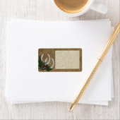 カスタマイズ可能なWestern Addressスタンプ ラベル (インサイチュ)