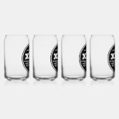 カスタマイズ可能なXXX缶グラス ガラス缶 (右)