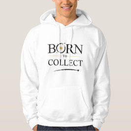 カスタマイズ可能のBorn to Collect Hoodie パーカ