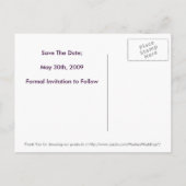 カスタマイズ可能はがき 案内ポストカード (裏面)