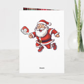 カスタマイズ可能🎅クリスマスピックボール カード (裏面)