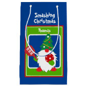 カスタマイズ可能🎅クリスマスピックボール スモールペーパーバッグ (正面)