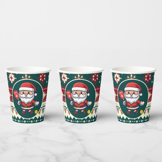 カスタマイズ可能🎅クリスマスピックボール 紙コップ (複数)