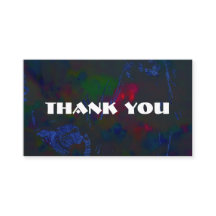 カスタマイズ可能サンキューカード