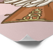 カスタマイズ可能スカル ポスター (角)