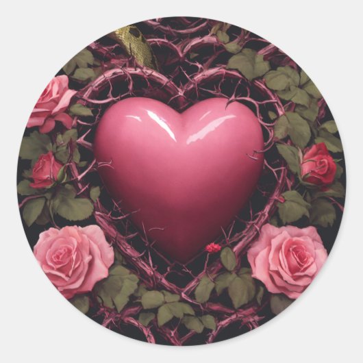 カスタマイズ可能スタンプ ラウンドシール (正面)