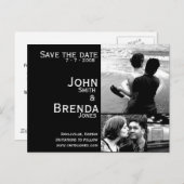カスタマイズ可能セーブ・ザ・デート案内 案内ポストカード (正面/裏面)