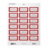 カスタマイズ可能デイジー ラベル (フルシート)