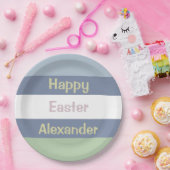 カスタマイズ可能ハッピーイースター ペーパープレート (パーティー)