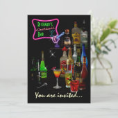 カスタマイズ可能バー 招待状 (スタンド正面)