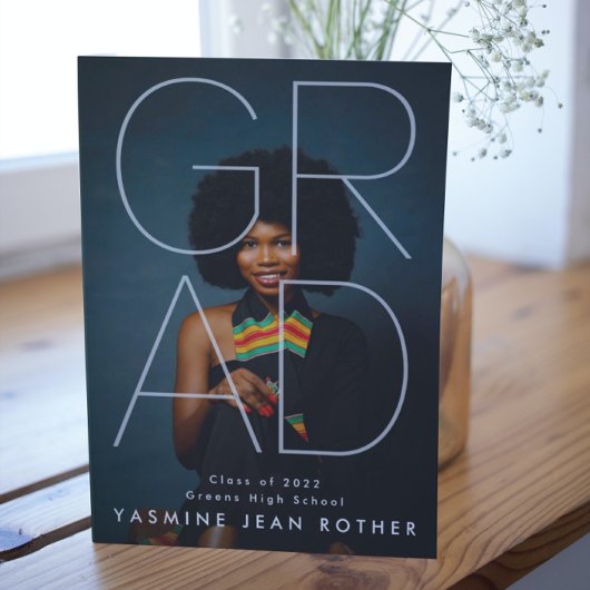 カスタマイズ可能モダングラード | コンテンポラリー 2023写真 案内状