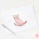 カスタマイズ可能子供部屋 ラウンドシール (封筒)