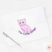 カスタマイズ可能子供部屋 ラウンドシール (封筒)