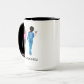 カスタマイズ可能最高のなフレンドズコーヒーマグ マグカップ (正面左)