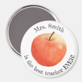 カスタマイズ可能最高のな「先生・エバー」磁石 マグネット (正面/裏面)