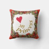 カスタマイズ可能王室のなプリンセス装飾用クッション クッション (裏面)