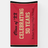 カスタマイズ可能祝年の懇親会バナー 横断幕 (縦)