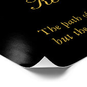 カスタマイズ可能結婚な黄金記念日 ポスター (コーナー)