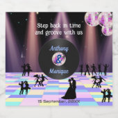 カスタマイズ可能結婚ディスコ ビールラベル (シングルラベル)