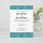 カスタマイズ可能結婚式招待状 招待状 (スタンド正面)