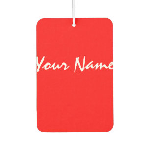 カスタマイズ可能赤いハート カーエアーフレッシュナー