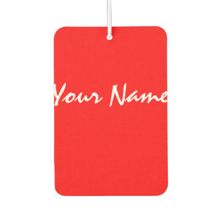 カスタマイズ可能赤いハート カーエアーフレッシュナー