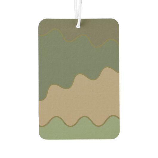 カスタマイズ可能迷彩柄 カーエアーフレッシュナー (裏面)