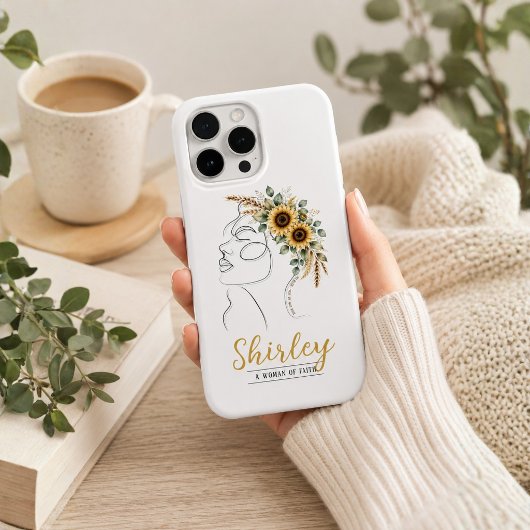 カスタマイズ可能 クリスチャン 私の神 あなたの神 ひまわり Case-Mate iPhoneケース