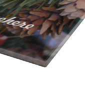 カスタマイズ可能: ジンジャーブレッドマン カッティングボード (角)