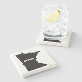 カスタマイズ可能 ストーンコースター (横)