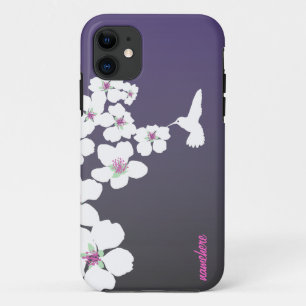 カスタマイズ可能：ハチドリ iPhone 11 ケース