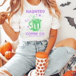 カスタマイズ可能 ハロウィン コーヒーTシャツ トライブレンドTシャツ