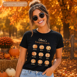 カスタマイズ可能 パンプキンママ レディースTシャツ Tシャツ