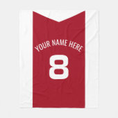 カスタマイズ可能 フリースブランケット (正面)