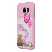 (カスタマイズ可能)ベビーガール Case-Mate iPhoneケース (裏面左)