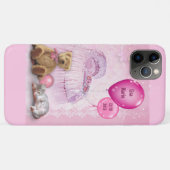 (カスタマイズ可能)ベビーガール Case-Mate iPhoneケース (裏面(横))