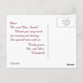 カスタマイズ可能 ポストカード (裏面)