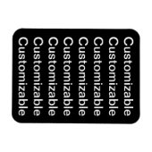 カスタマイズ可能 マグネット (横)