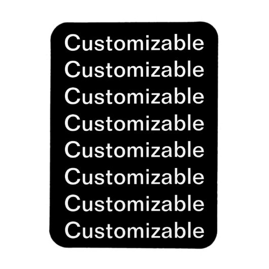 カスタマイズ可能 マグネット (縦)