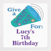 カスタマイズ可能 ラベル (デザイン2)