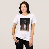 カスタマイズ可能、写真とテキストを追加 トライブレンドTシャツ (正面全面)