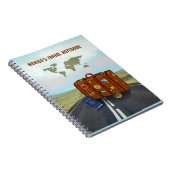 (カスタマイズ可能)旅行ノートブック ノートブック (右側)