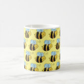 カスタマイズ可能(昆虫)マルハナバチ コーヒーマグカップ (中央)